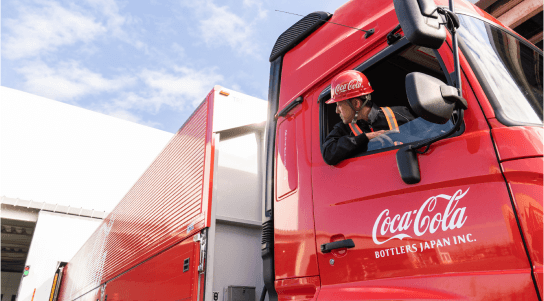 Coca-Cola truck driver
